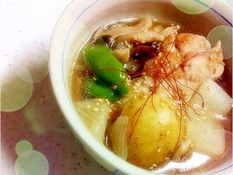 鶏と野菜の煮込み